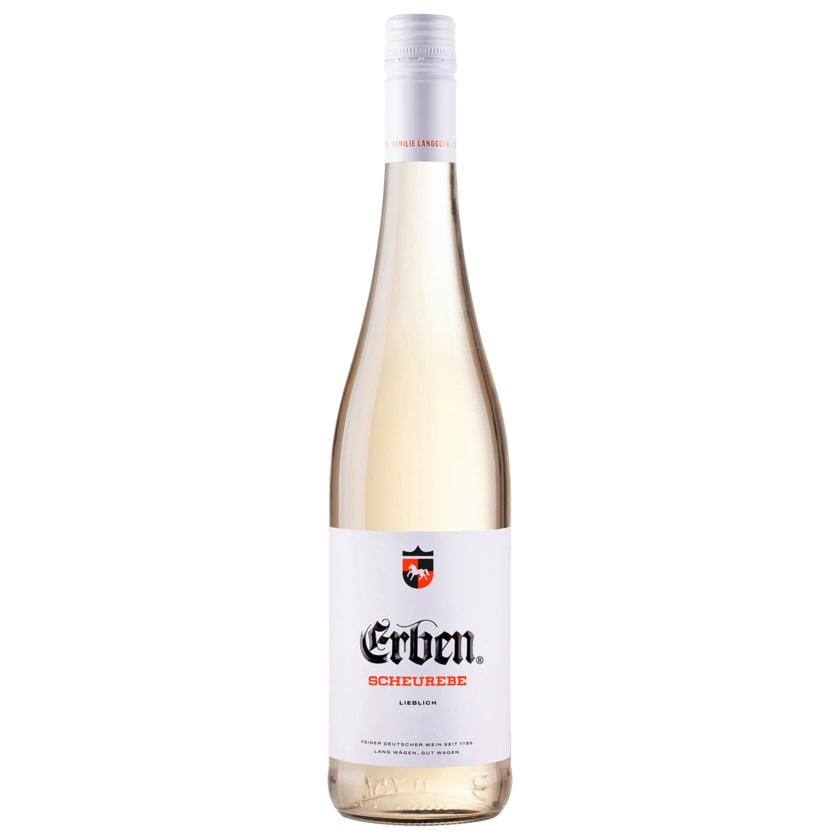 Erben Weißwein Scheurebe QbA lieblich 0,75l